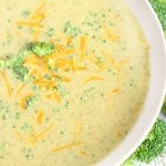 BEST BROCCOLI CHEESE SOUP