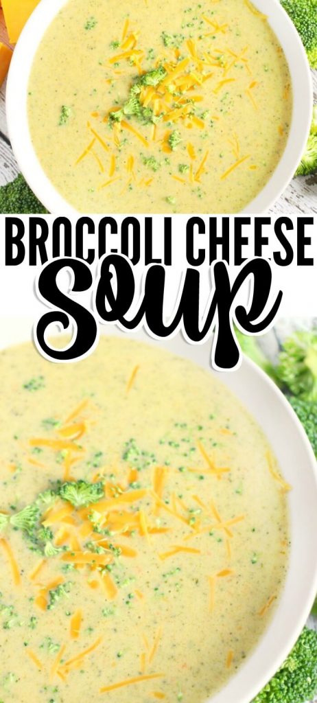 HOW TO MAKE BROCCOLI AND CHEESE SOUP