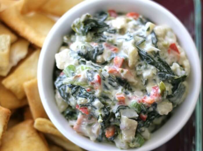 COLD SPINACH DIP
