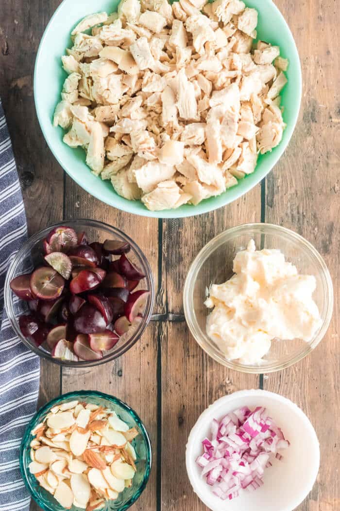 CHICKEN SALAD INGREDIENTS