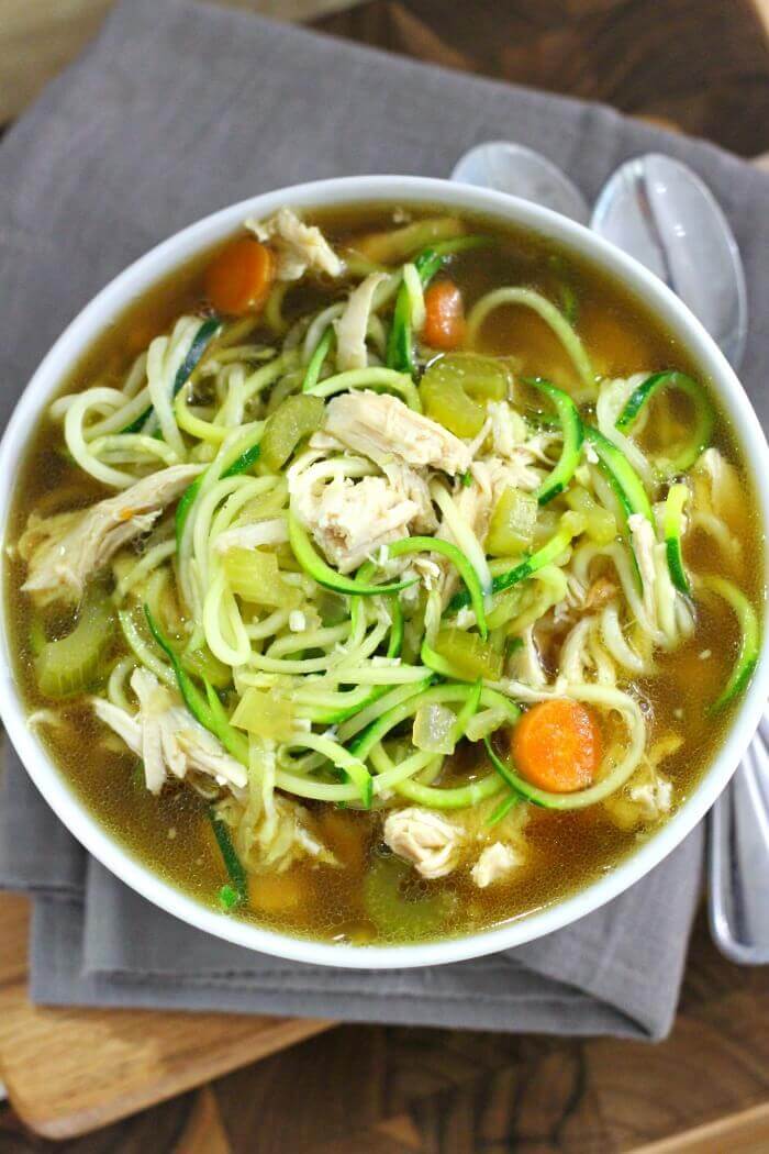 chicken zoodle soup