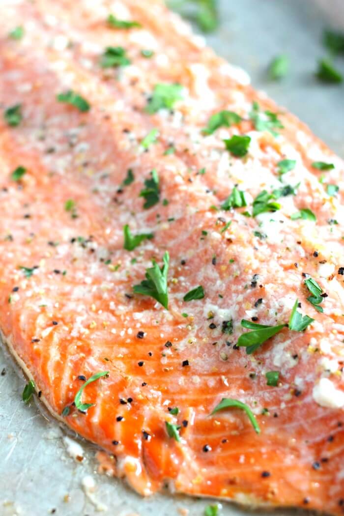 OVEN BAKED SALMON