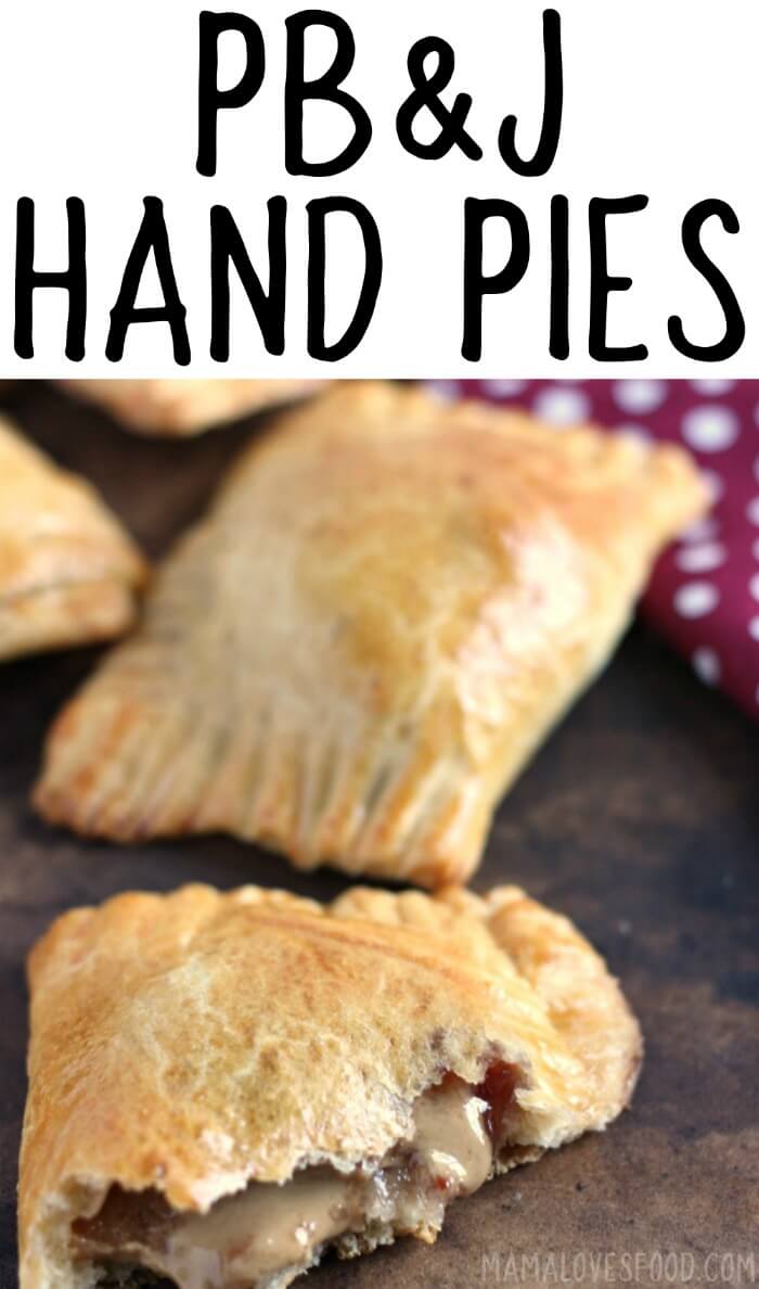 PEANUT BUTTER AND JELLY HAND PIES