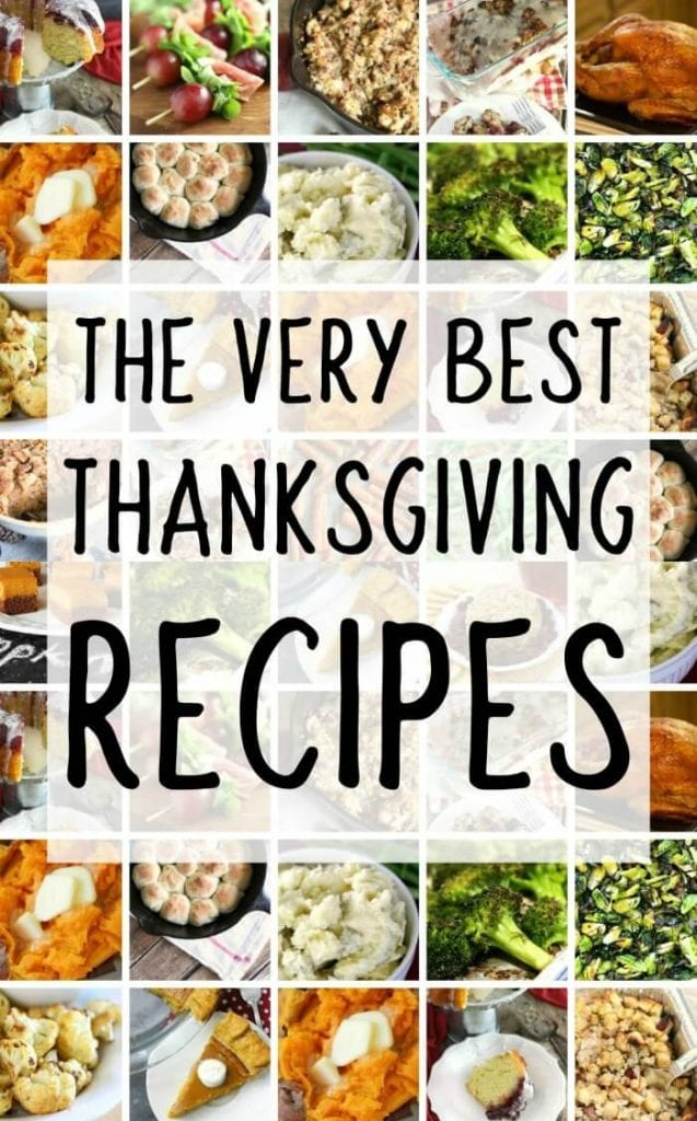 THANKSGIVING RECIPES