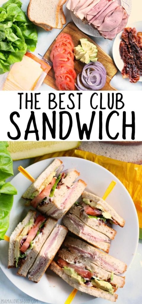 Club Sandwich - Mama Loves Food