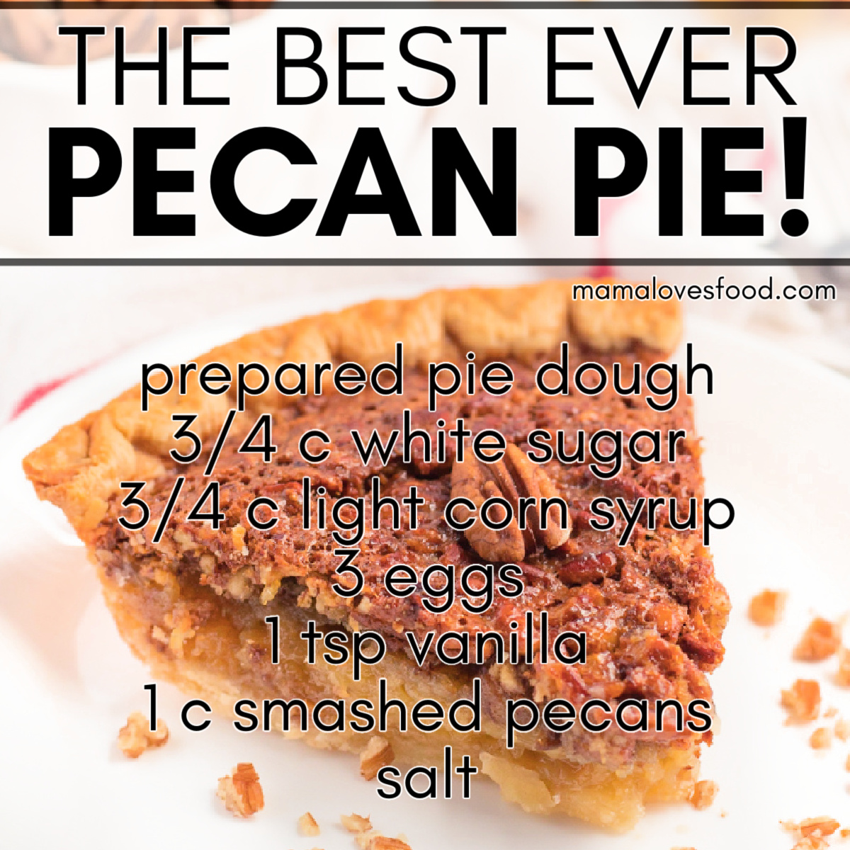 karo syrup pecan pie