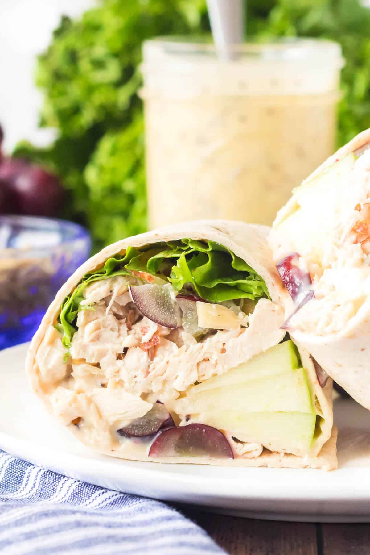 CHICKEN SALAD WRAP RECIPE
