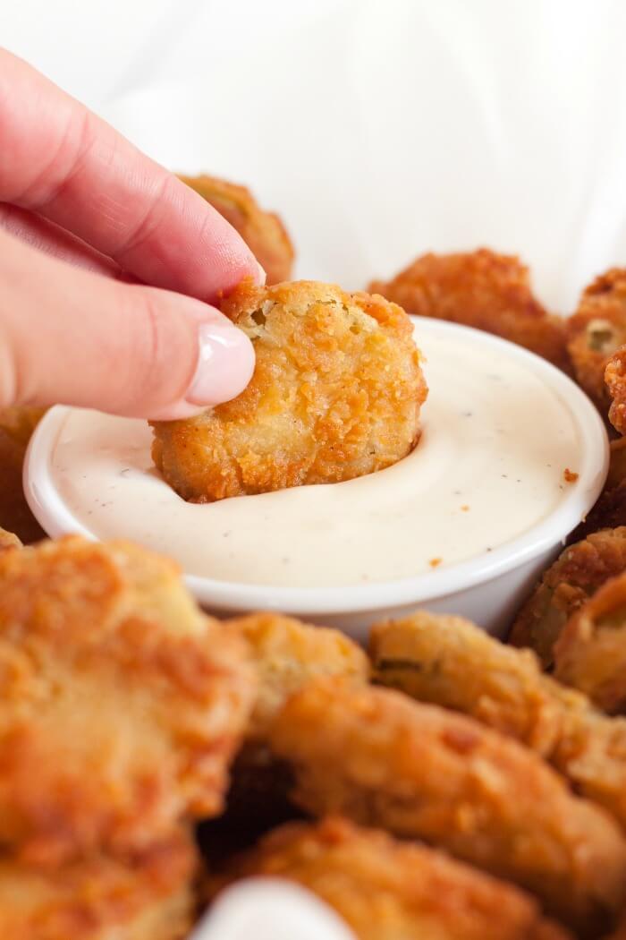 EASY FRIED PICKLES RECIPE