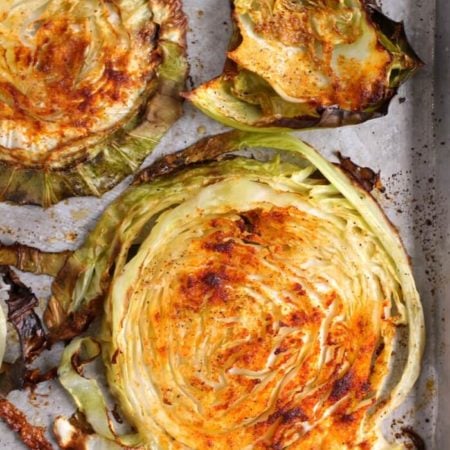 BAKED CABBAGE STEAKS