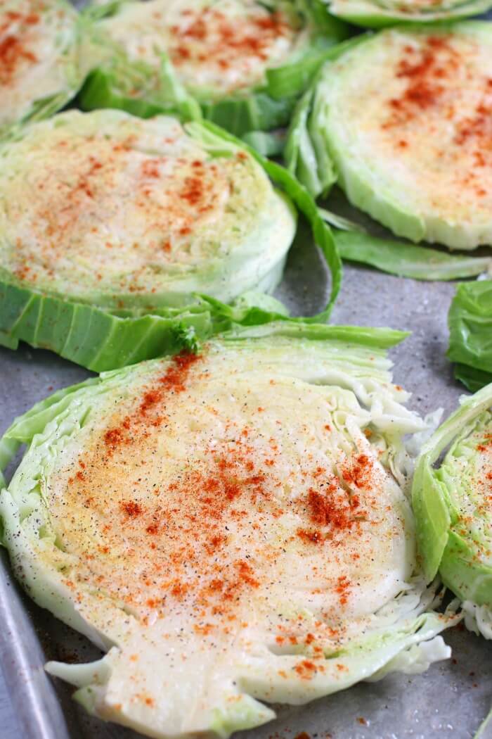 EASY CABBAGE STEAKS