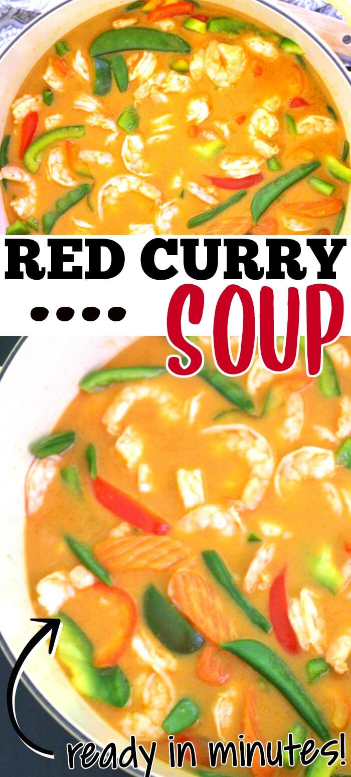 EASY RED CURRY SOUP