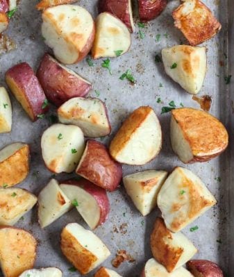 EASY ROASTED BABY RED POTATOES