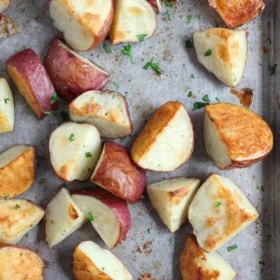 EASY ROASTED BABY RED POTATOES
