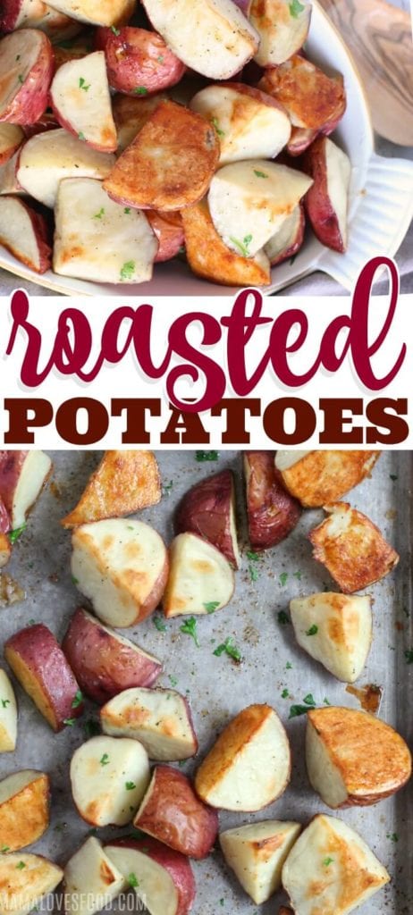 EASY ROASTED RED POTATOES