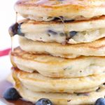 FLUFFY BLUEBERRY PANCAKES