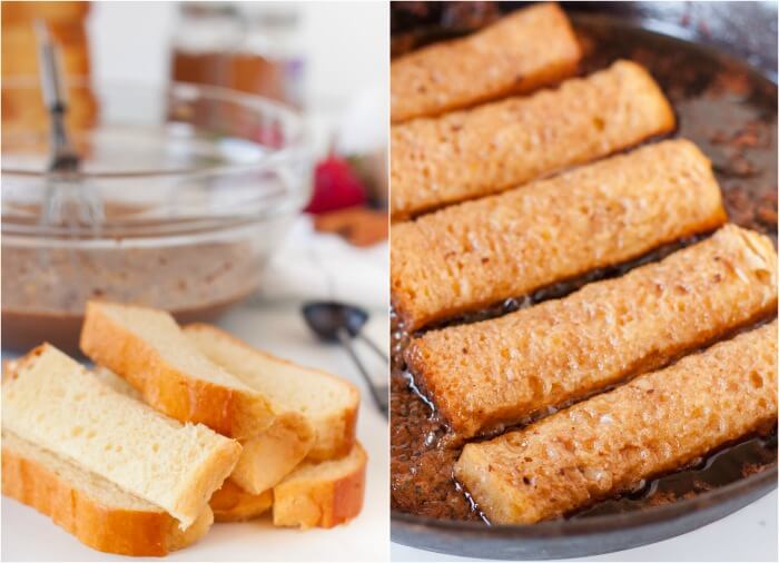COOKING FRENCH TOAST STICKS