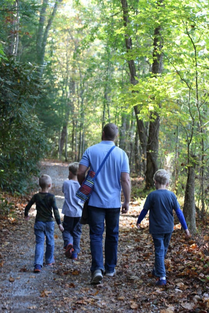 HIKING WITH KIDS