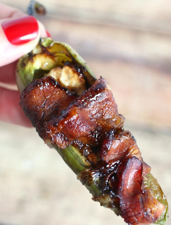 BACON WRAPPED JALAPENO POPPERS
