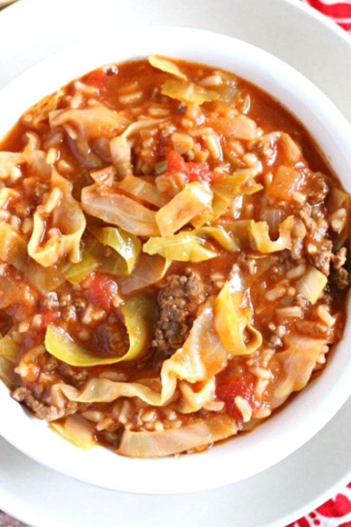 CABBAGE ROLL SOUP
