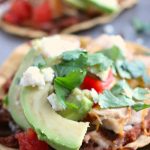 CHICKEN TOSTADAS