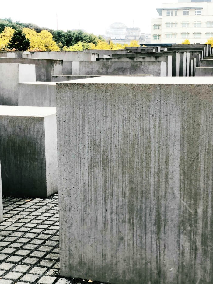 HOLOCAUST MEMORIAL IN BERLIN GERMANY