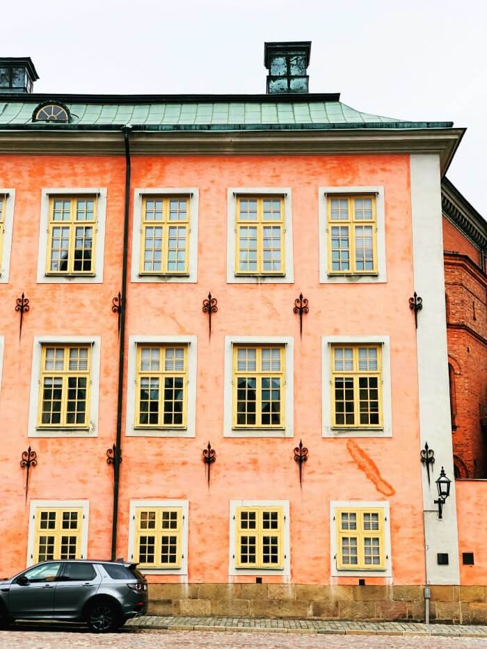 ROYAL BUILDING IN STOCKHOLM