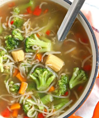 EASY CHOW MEIN SOUP RECIPE