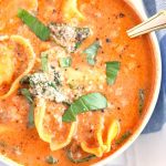 EASY TORTELLINI SOUP