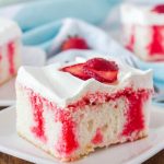 BEST STRAWBERRY POKE CAKE RECIPE