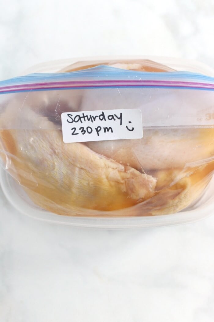 HOW LONG TO BRINE CHICKEN