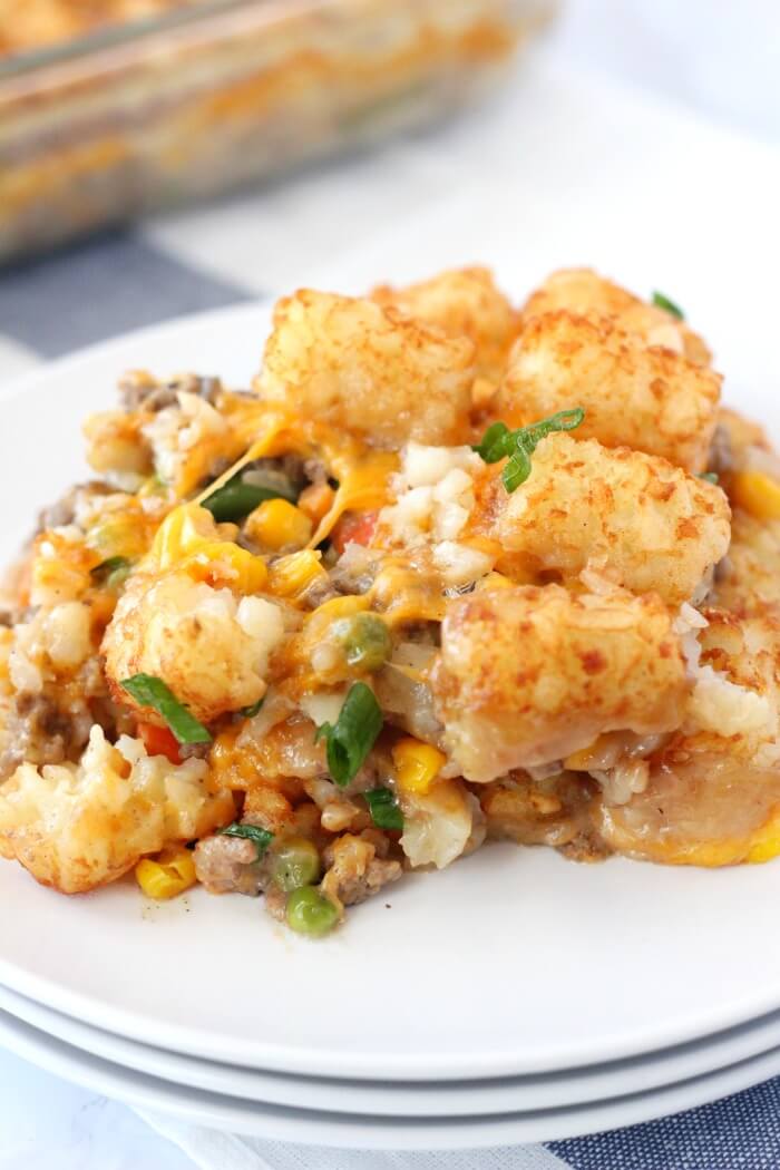TATER TOT CASSEROLE EASY