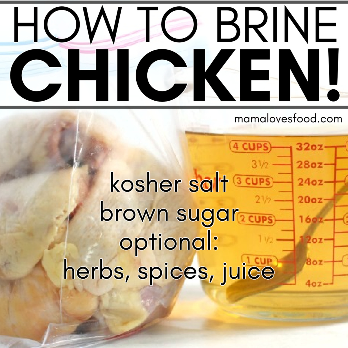 simple brine for chicken legs