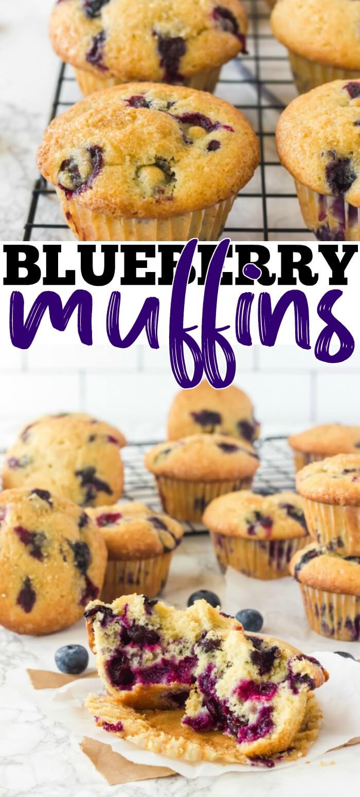 EASY BLUEBERRY MUFFINS