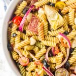 ITALIAN PASTA SALAD IN A BOWL