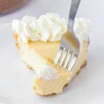 LEMON PIE WITH FORK