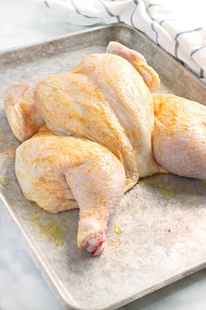 ROASTED SPATCHCOCK CHICKEN
