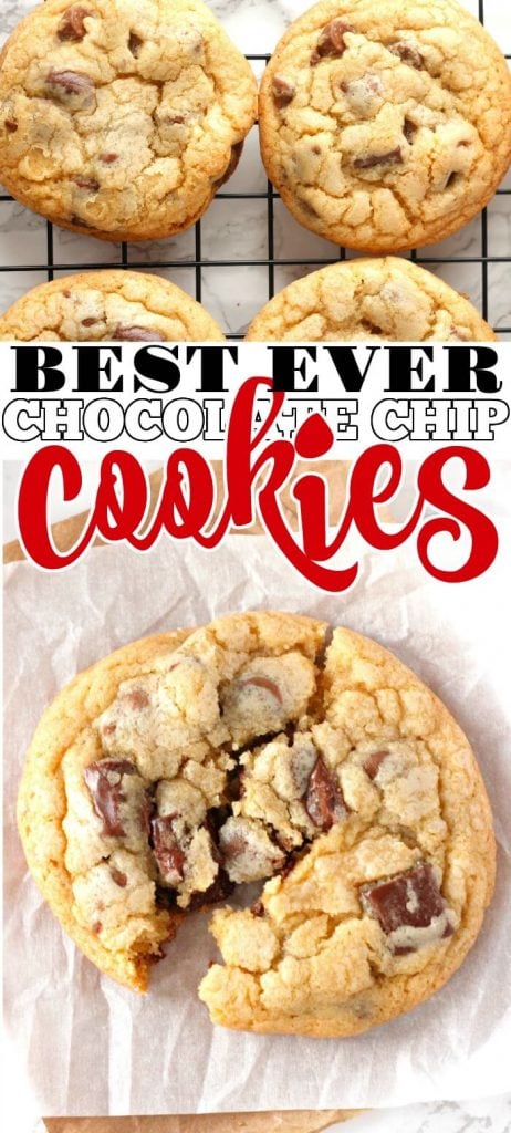 EASY CHOCOLATE CHIP COOKIES