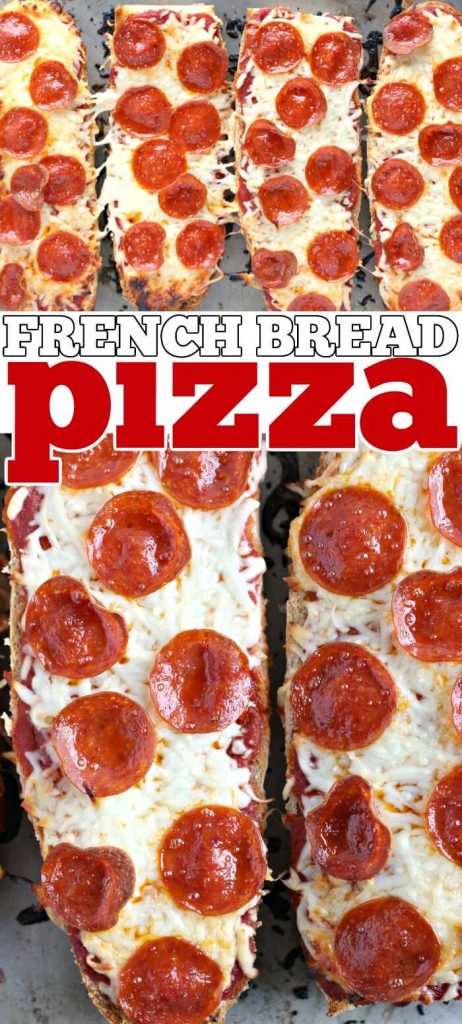 FRENCH BREAD PIZZA RECIPE