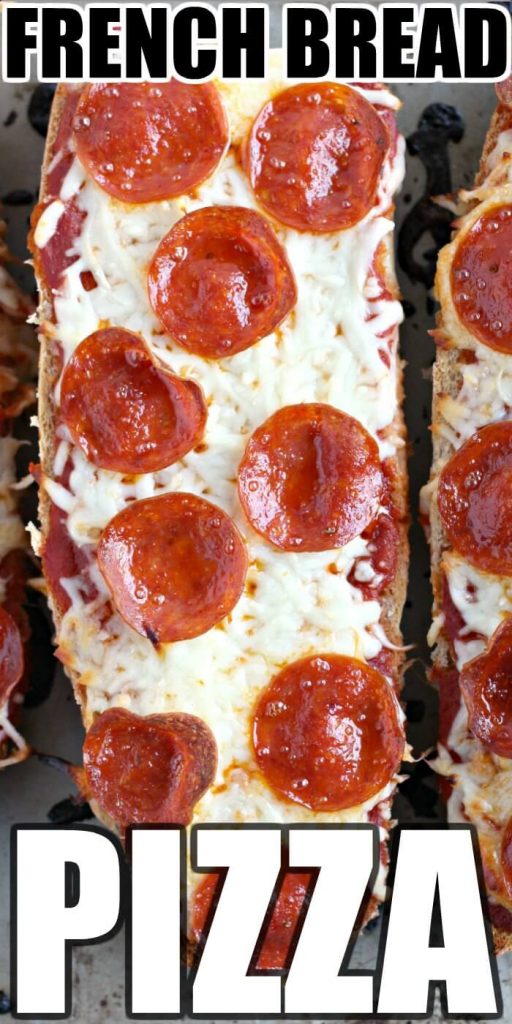 FRENCH BREAD PIZZAS