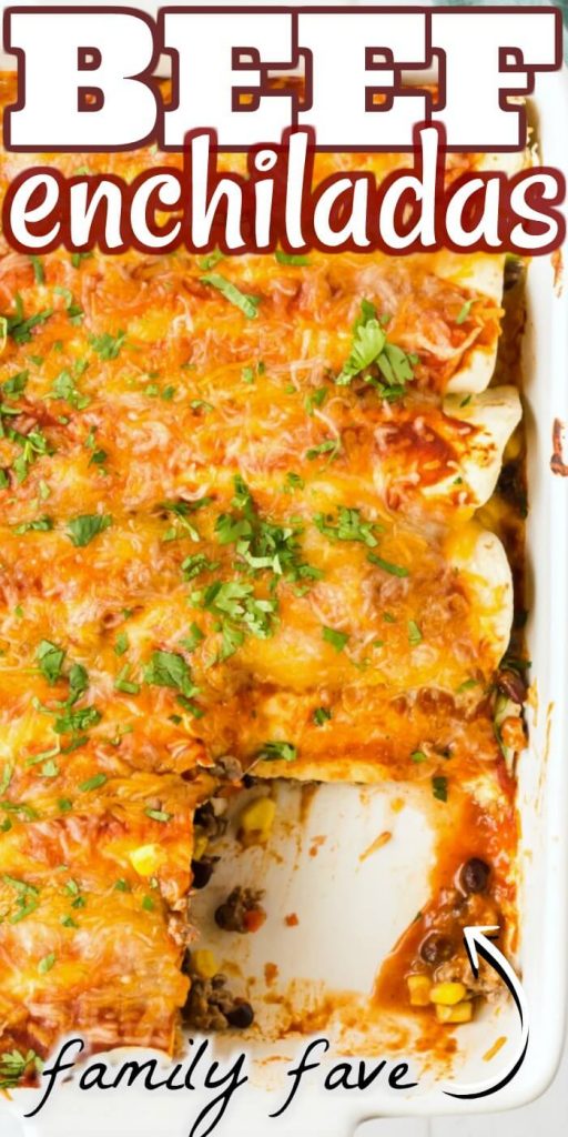BEEN ENCHILADAS RECIPE