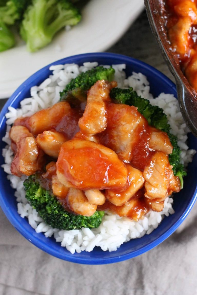 CHINESE SWEET AND SOUR CHICKEN
