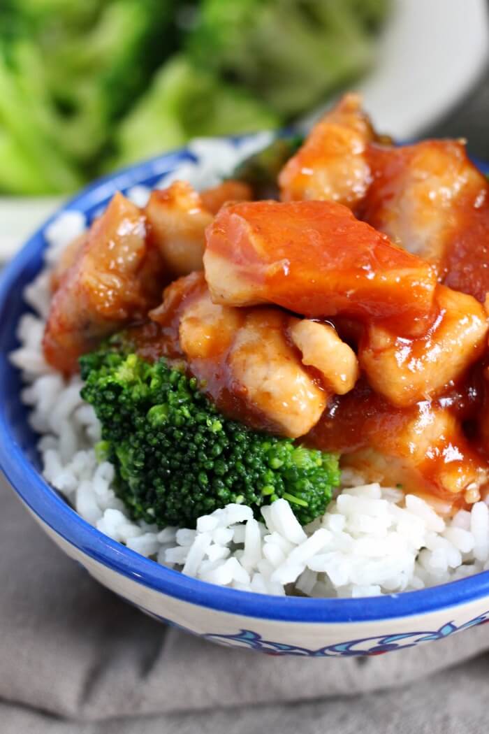 EASY SWEET AND SOUR CHICKEN