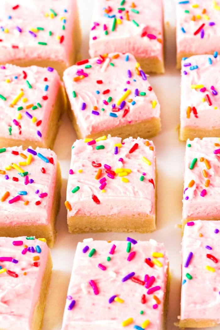 FROSTED SUGAR COOKIE BARS