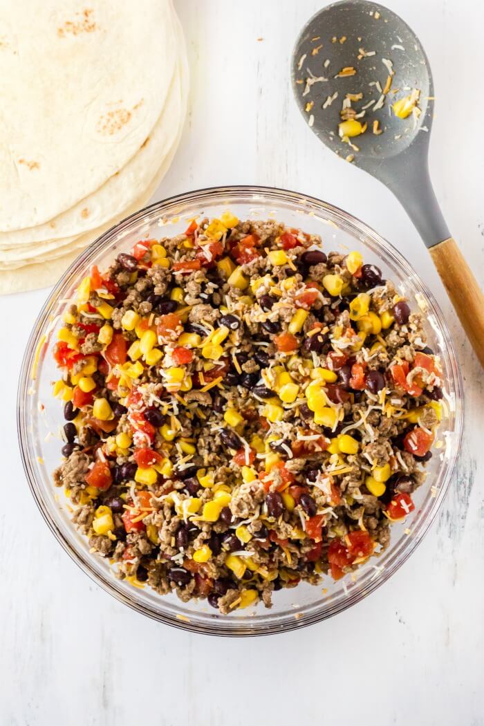 STUFFING FOR BEEF ENCHILADAS