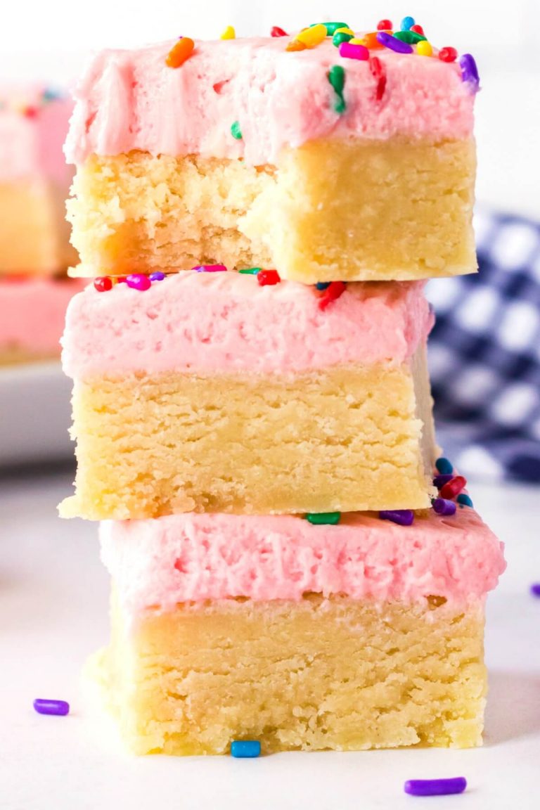 SUGAR COOKIE BARS