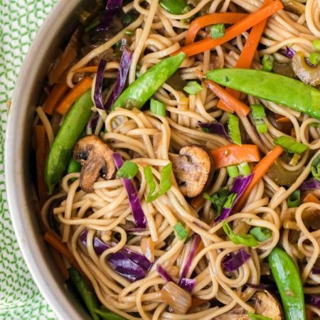 VEGETABLE CHOW MEIN RECIPE