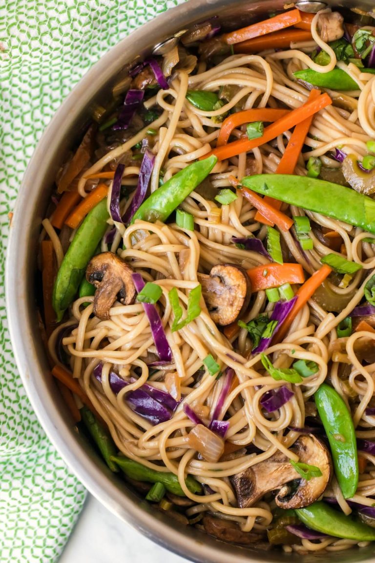 VEGETABLE CHOW MEIN RECIPE