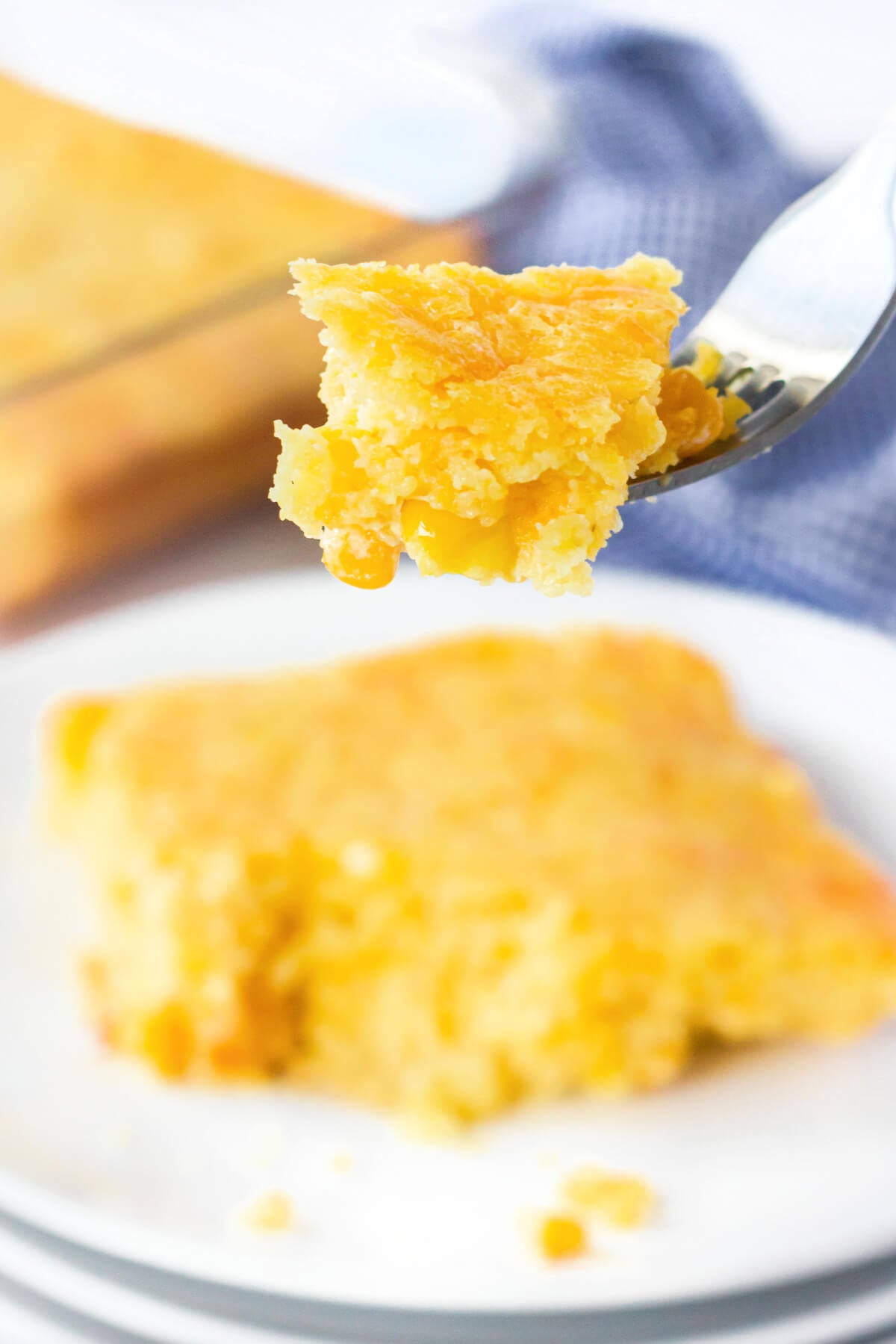 CHEESY CORN CASSEROLE