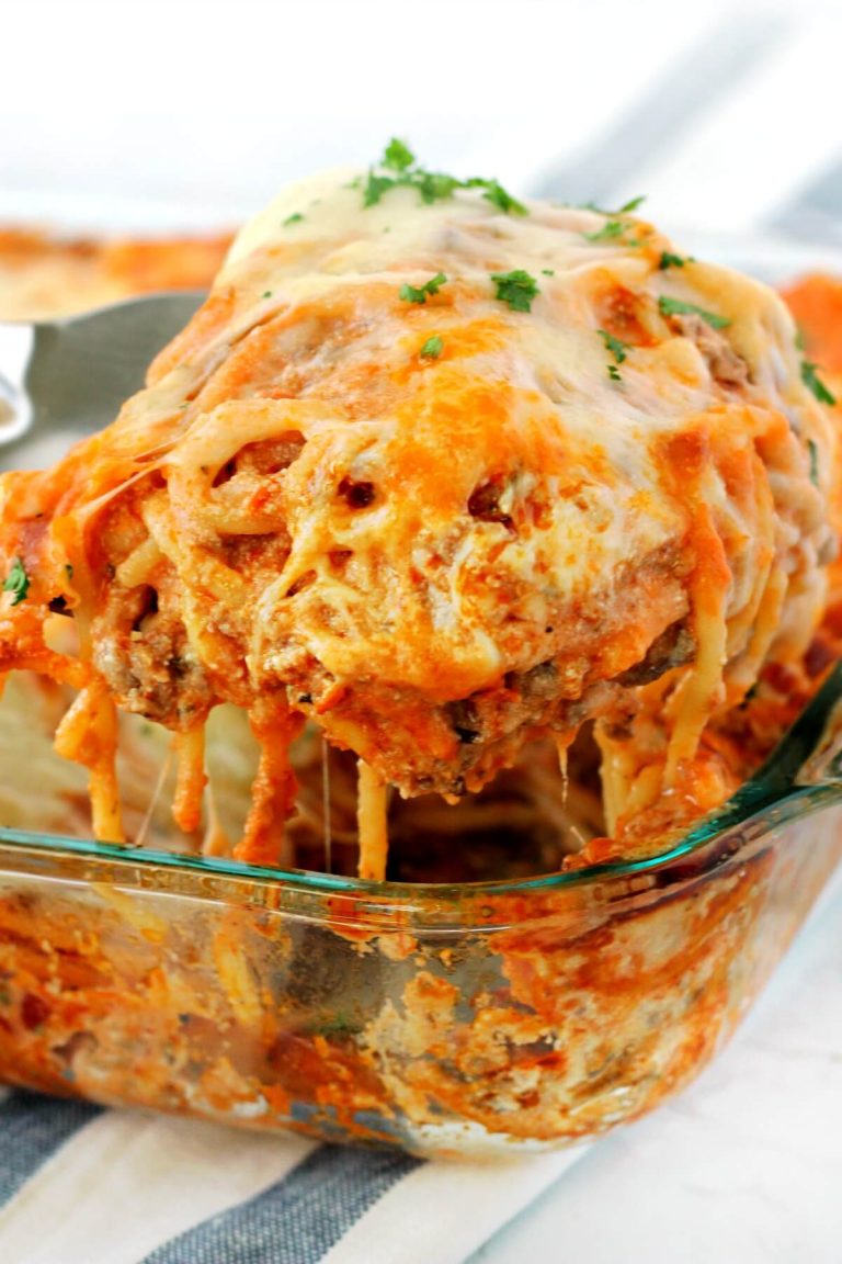 EASY BAKED SPAGHETTI