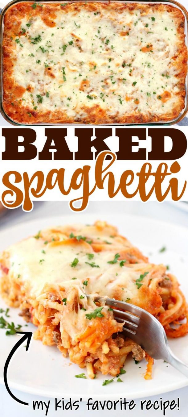 Baked Spaghetti - Mama Loves Food